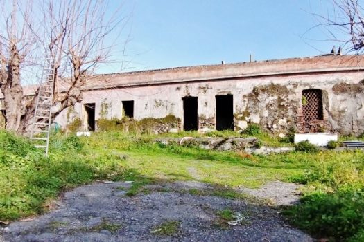 Terreno con splendido casale con progetto approvato più villino con dependance a 800 mt dal mare